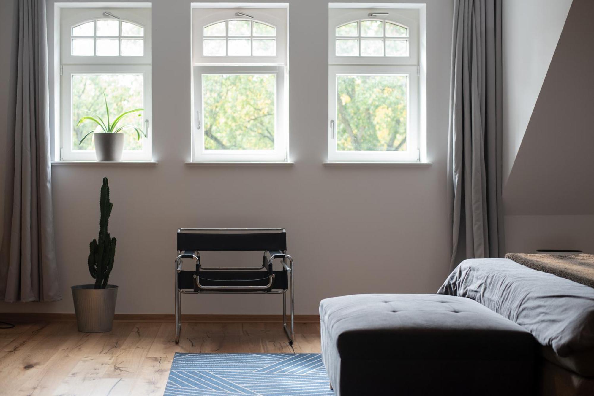 Apartment Mit Parkblick & Massagestuhl لبسيا المظهر الخارجي الصورة
